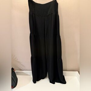 Fashion Nova Black Wide-Leg Pants